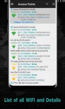 WiFi Analyzer screenshot 1