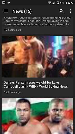 Boxing News screenshot 5