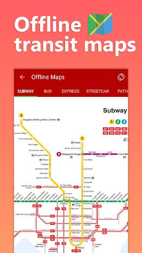 My TTC - Toronto Transit Bus, Subway Tracker screenshot 7
