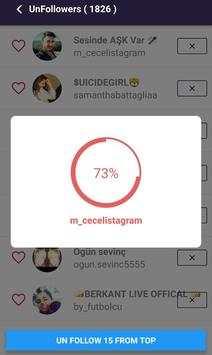 Unfollowers for Instagram screenshot 3