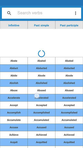 English Verb forms screenshot 3