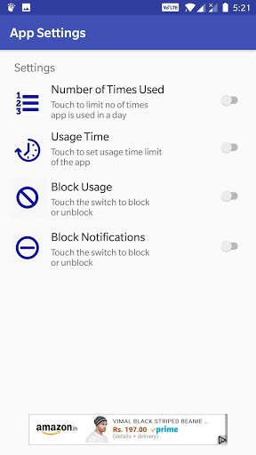 App Usage Control, Quotes, Facts, Jokes скриншот 5