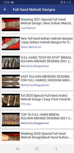 Mehndi Design : Mehndi Art Vid screenshot 3
