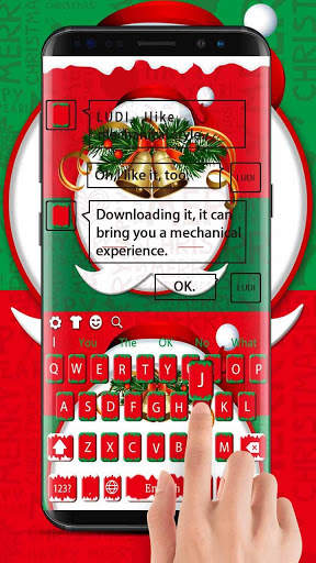 Santa Claus Beard Keyboard screenshot 2