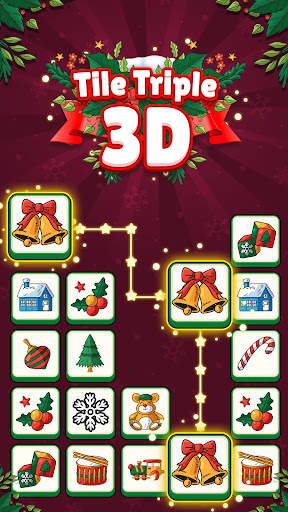 Tile Triple 3D - Match Master screenshot 1