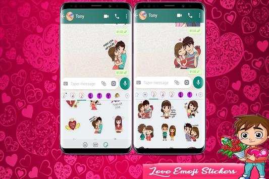 WAStickersapp Love app for whatsapp screenshot 2