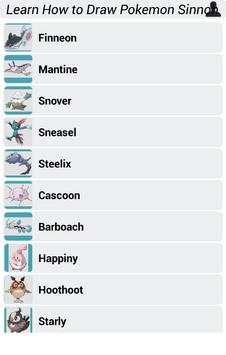 Learn How to Draw Pokemon Sinnoh screenshot 3