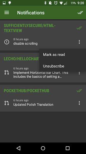 OctoDroid for GitHub screenshot 5
