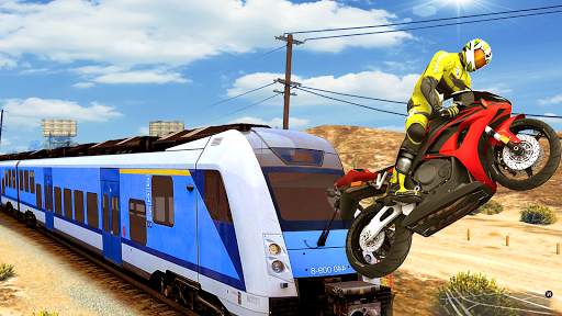 EZ Drive - Train Racer - Train Surfer, Bike Race screenshot 2