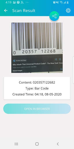 Free QR Code Scanner App : Scan QR Code & Barcode screenshot 9