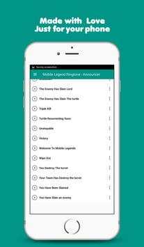 Mobile Ringtone Legend - Announcer screenshot 5
