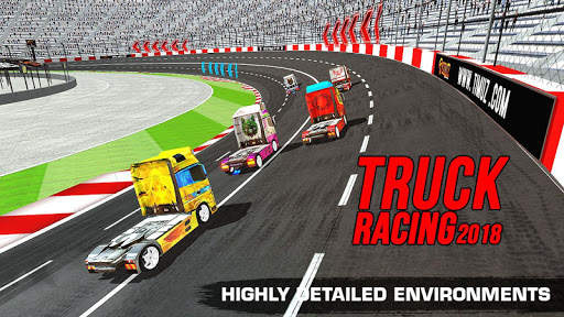 Truck Racing 2018 screenshot 1