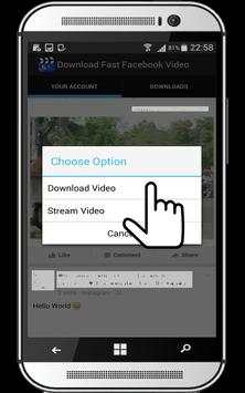 Download Facebook Video Fast screenshot 2