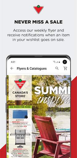 Canadian Tire screenshot 1