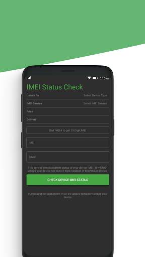 Free Unlock Network Code for Android Phones screenshot 5