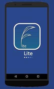 Extra fast lite for Facebook screenshot 1
