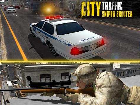 3D Lalu Lintas Kota Sniper Sh screenshot 9
