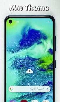 Samsung M40 launcher, Galaxy M40 theme screenshot 2