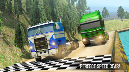 Bus vs Truck Race screenshot 1