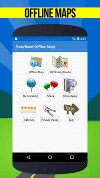 🌏 GPS Maps of Swaziland : Offline Map Navigation screenshot 3