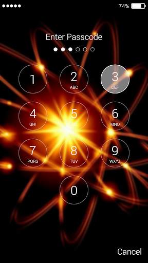 Atom Lock Screen Live WP screenshot 6
