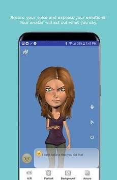 AR Avatar Director - avatars with voice in A/R screenshot 1