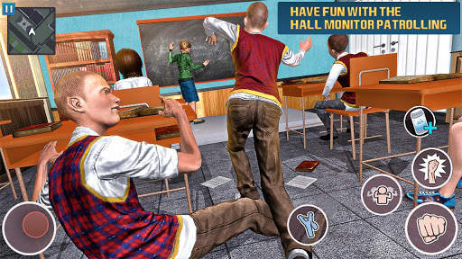 School Gangster Grand Crime 3D screenshot 1