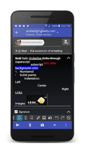 K-@ Mail - Email App screenshot 4