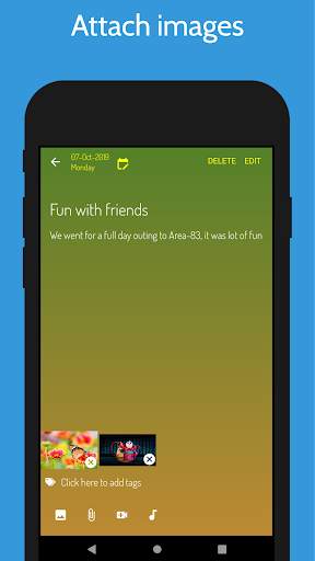 Diary365  Secure diary app with lock Journal app screenshot 7