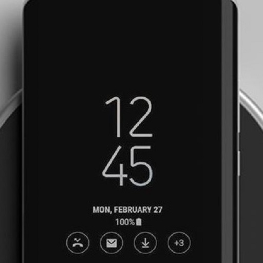 Always on Display Amoled Clock icon