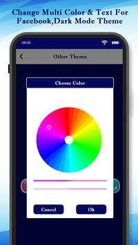 Change Multi Color - Text For Facebook,Dark Theme screenshot 4