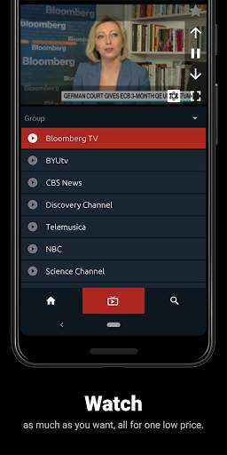 Watched TV Player screenshot 1