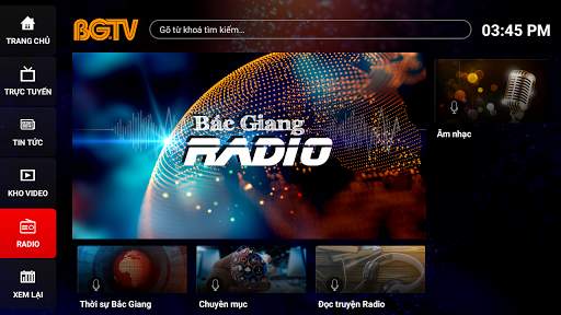 BGTV Go cho Smart TV screenshot 4