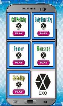 EXO Song Piano Tiles screenshot 1