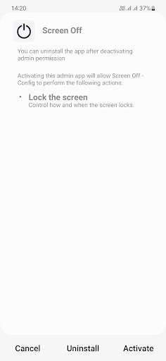 Screen Off And Lock Screen 2 تصوير الشاشة