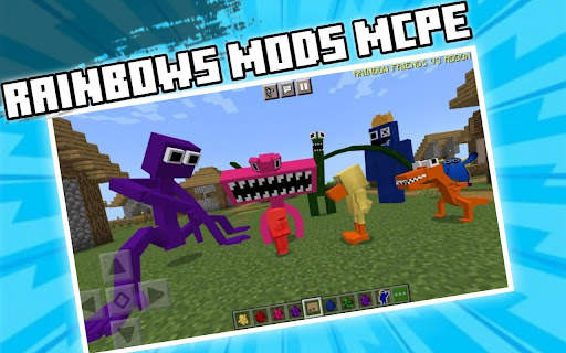 Mod Rainbow Friends Minecraft screenshot 3