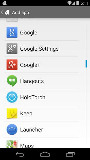 Bar Launcher screenshot 4