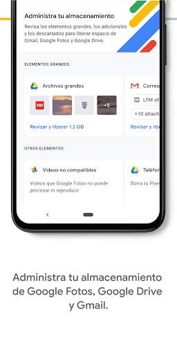 Google One screenshot 2