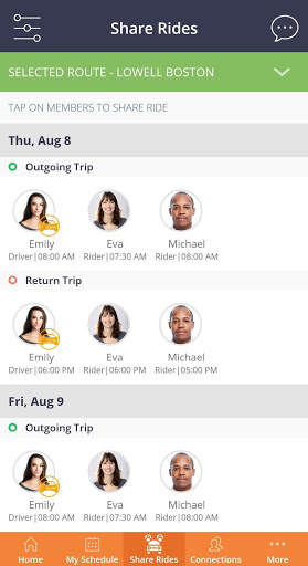 miles2share: hassle-free ridesharing screenshot 6
