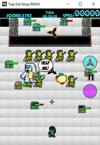 Trap Dat Ninja: REMIX FREE screenshot 3