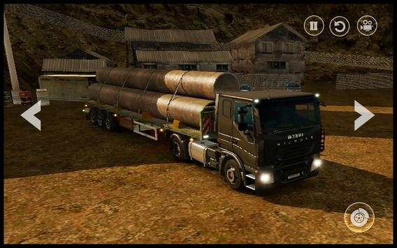 Euro Truck : Cargo Delivery Driving Simulator 3D screenshot 1