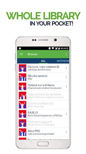 FanChants: PSG Fans Songs & Chants screenshot 1