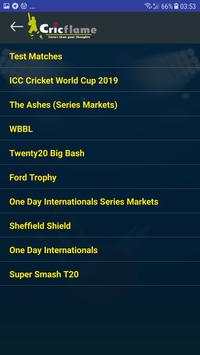 Live Cricket Line - Cricket Exchange -Cricflame screenshot 15