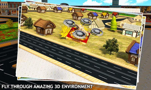 Drone Pizza Delivery Sim screenshot 3