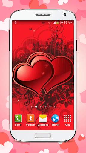 Hearts Live Wallpaper HD screenshot 5