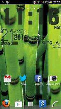 Sense Clock Live Wallpaper screenshot 7
