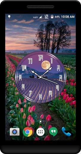 Moon Clock Live Wallpaper screenshot 4