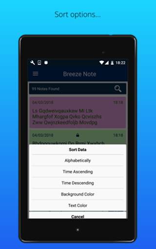 Breeze Note Color Editor screenshot 13