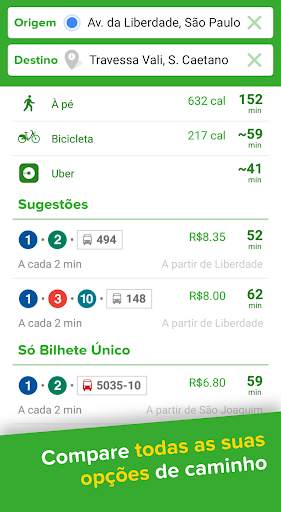 Citymapper - Ônibus e Metrô screenshot 3