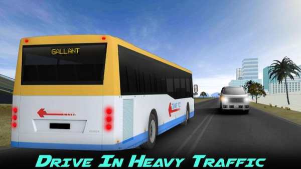 CITY HIGHWAY BUS SIMULATION GAME 2017 screenshot 4